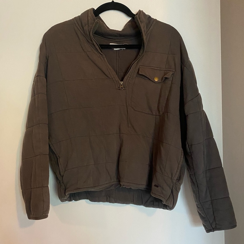 O'Neill Gray Bomber 1/4 Zip